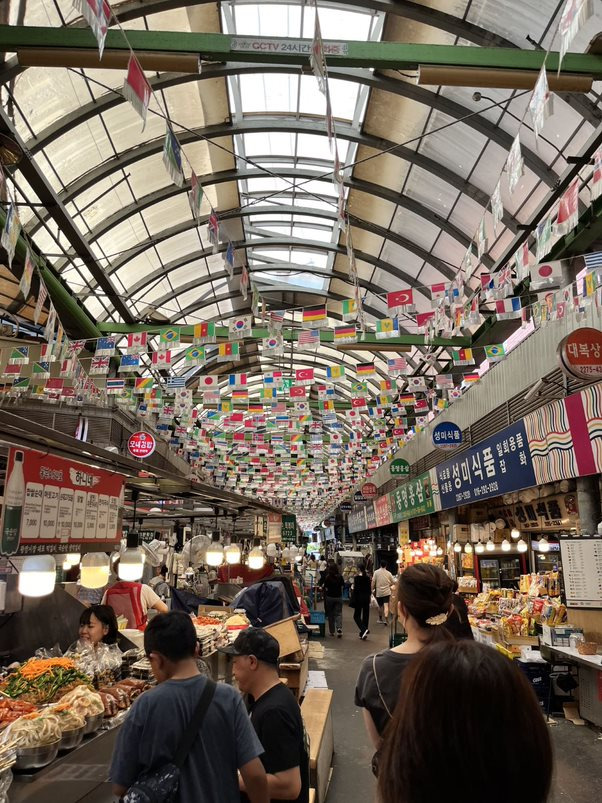 韓国　広蔵市場